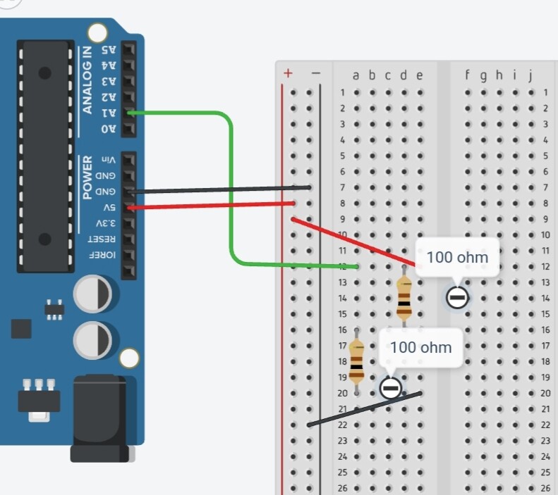 Breadboard setup